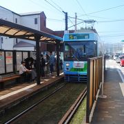 グラバー園や大浦天主堂、四海樓の最寄り駅です。