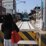 大浦支線の終着駅です。