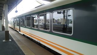 2018年６月18日の湯野上温泉13時56分発快速AIZUマウントエクスプレス３号会津若松行きの様子について