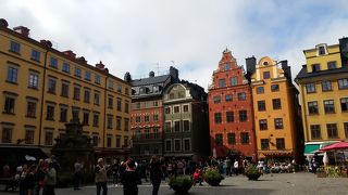 カラフルな街並み