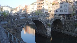 日本最古のアーチ型石橋です。