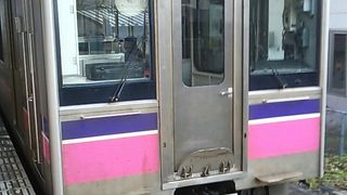 2018年11月23日の雫石13時50分発普通列車盛岡行きの様子について