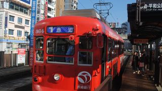 市民の足で、観光にも便利です。