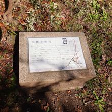 見つけにくい案内板