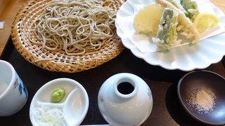 かなり高い蕎麦です