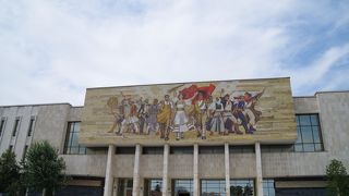 年代別の展示でアルベニアの歴史を知ることができます