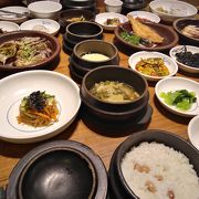 食べたい韓国料理が一度に楽しめる韓定食