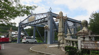 細工が美しい鉄橋！
