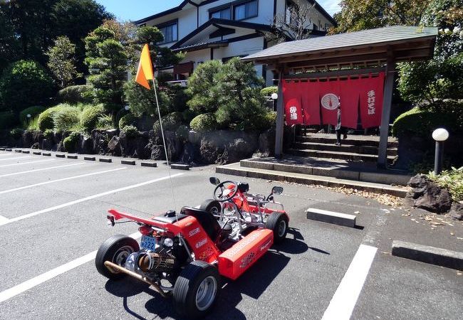 izuレンタルカートでカートレンタル　手打そば 砂場 伊豆高原の昼食