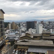 7階のお部屋からの眺望