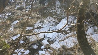小さい渓谷、散歩にはぴったり