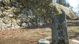 日本三大山城のひとつ