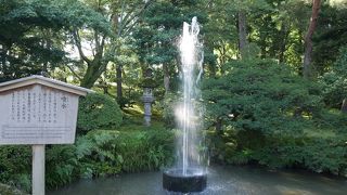 日本最古の噴水