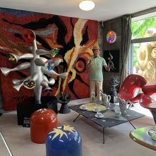 太郎先生のお出迎え