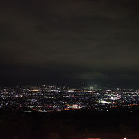 客室からの夜の風景