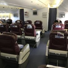 ビジネスクラスシート