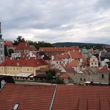 庭園からの眺め