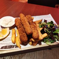 スティック状になってるフィッシュ＆チップスは始めて見た