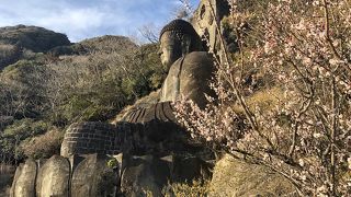 日本一の磨崖大仏