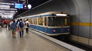 乗り場が離れていた