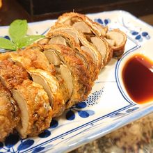 地のごぼう巻きもおいしい