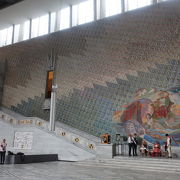 ノーベル平和賞の授賞式が行われるホール。