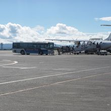 これは種子島行きの飛行機です
