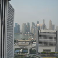 マリーナベイは微妙に見えない(笑)