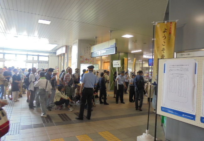 航空祭時は　大混雑