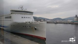 小樽港から新潟港までの船旅