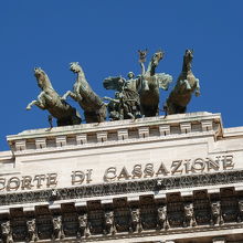 最高裁判所屋上の戦車（イタリア ローマ）