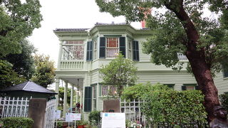 淡いグリーンが素敵