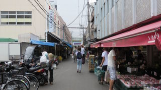 仙台駅近の朝市