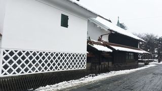 雪景色も美しい山陰の小京都。