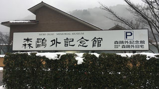 森鴎外のルーツを知ることができる。