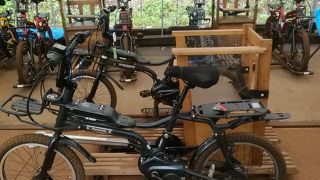 奥飛騨の大自然の中をひた走るスリル満点のレールマウンテンバイク