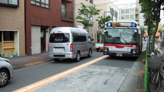 大森地区は本数が多い