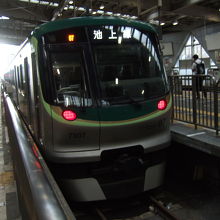 車両は多摩川線と同じ感じです