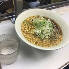 たぬき蕎麦