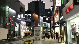 観光客にはちょうど良い