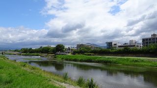 憩いの鴨川