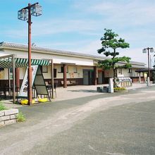 尾張一宮パーキングエリア、景色。