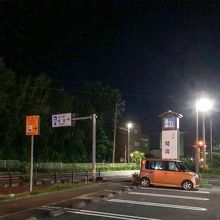 道の駅関宿、出口。