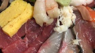 丼のボリュームにびっくり