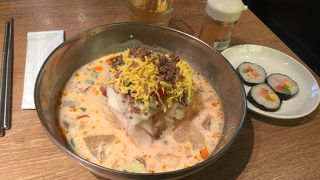 豆乳坦々冷麺！