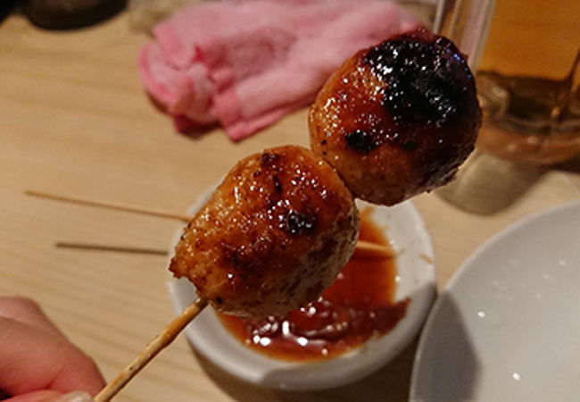 おいしい焼き鳥いただけます！