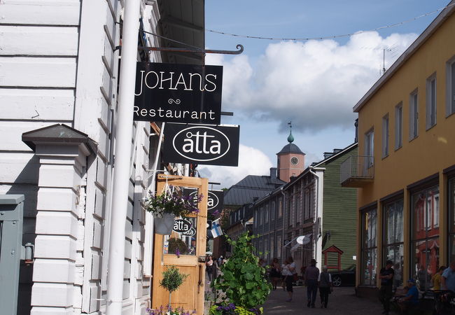 カラフルで可愛い街並み