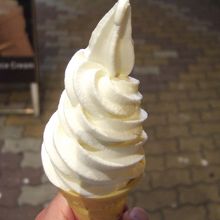 ２５０円のソフトクリーム