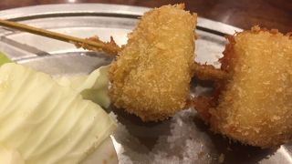 串カツがお薦め