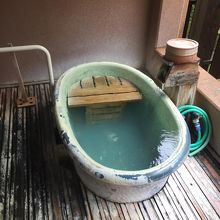 部屋の露天風呂